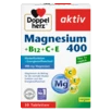 Abbildung der Produktverpackung Doppelherz aktiv Magnesium 400 + B12 + C + E Frontansicht